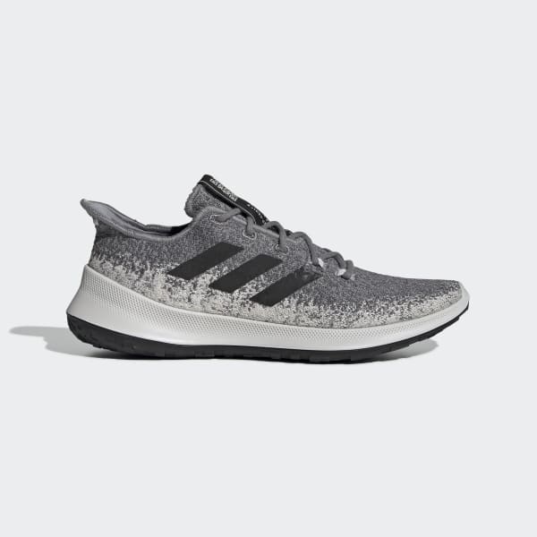 black and grey adidas sneakers