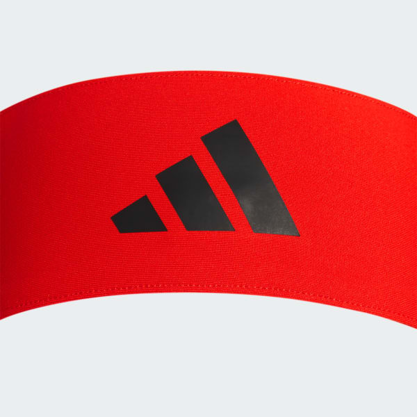 Red adidas headband clearance