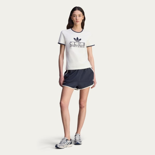 【保障できる】 Tee Rich & Sporty adidas - with Shipping Free | White トップス
