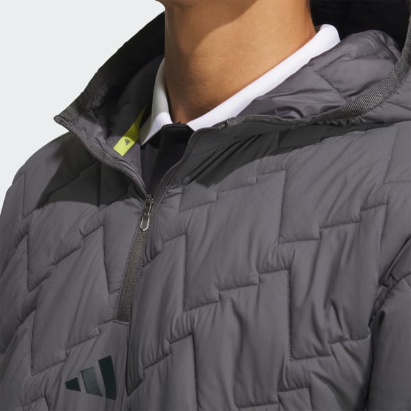 アディダス 【ゴルフ】クォータージップ中わた入りプルオーバー長袖