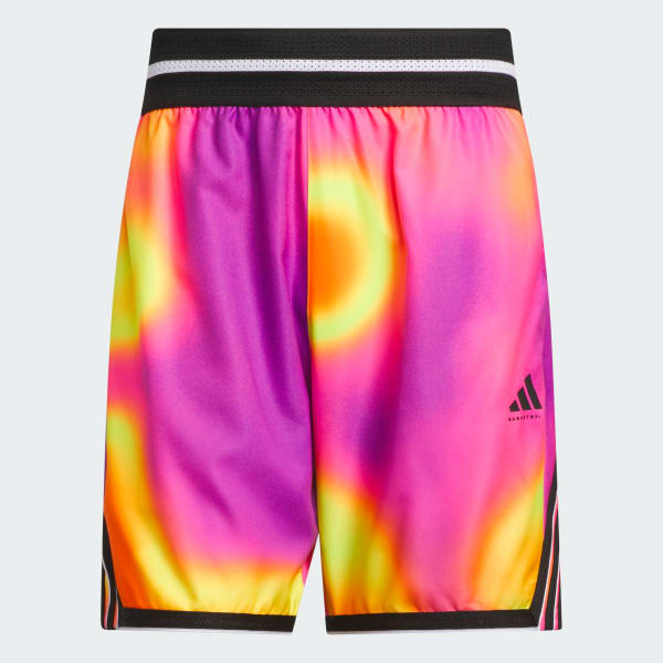 Roze ADIDAS CRAZY LITE AOP SHORT