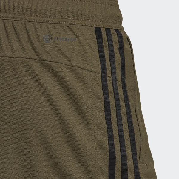 Groen Train Essentials Piqué 3-Stripes Trainingsshort