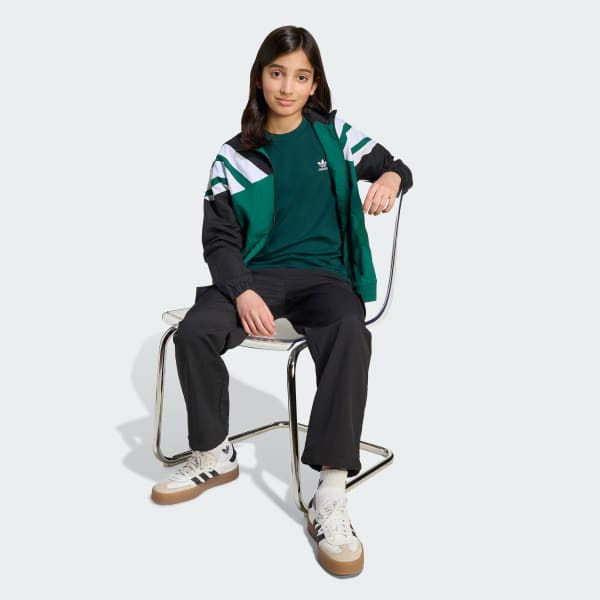 Negro Chaqueta Deportiva Niños