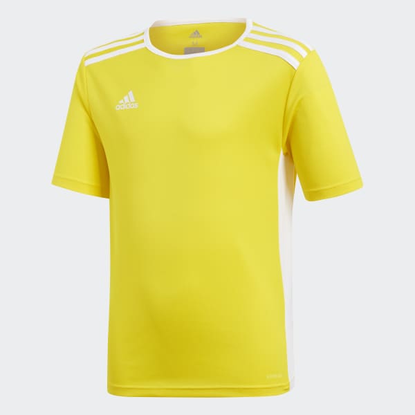 yellow adidas shirt