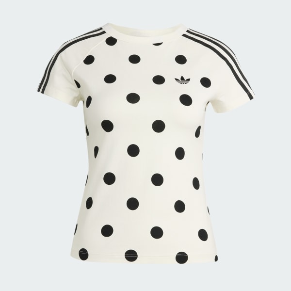 Blanc T-SHIRT CALI SLIM FIT