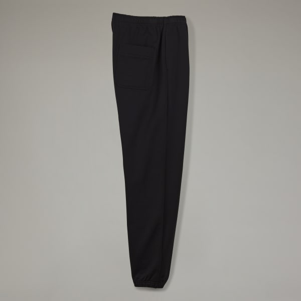 Black Y-3 Graphic Logo French Terry Pants