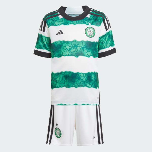 adidas Celtic FC 23/24 Home Mini Kit - White