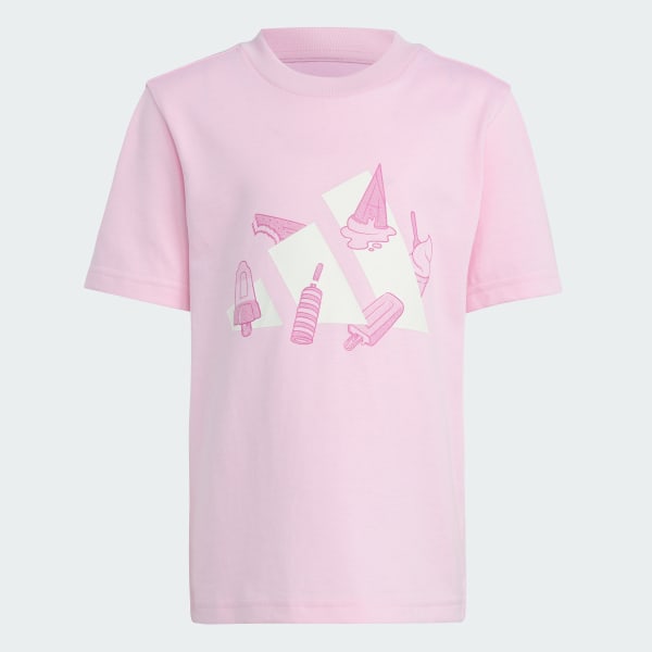 Pink Lounge Ice Graphic Tee Kids