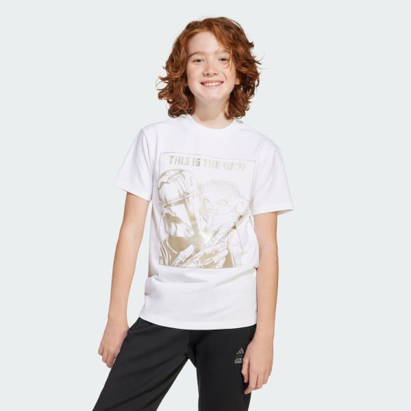 Putih TEE GRAFIS ADIDAS STAR WARS MANDALORIAN