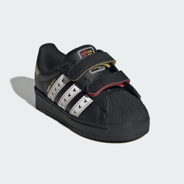 Siyah adidas Disney Superstar LED Lights Comfort Closure Çocuk Ayakkabısı