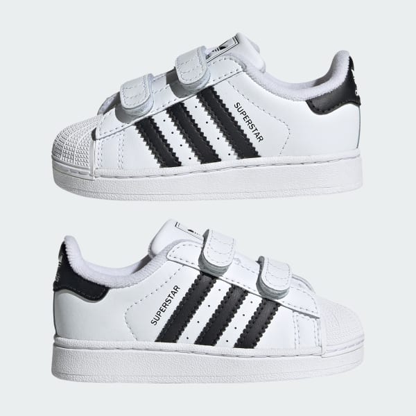 adidas Superstar II Comfort Closure Shoes Kids White adidas New Zealand