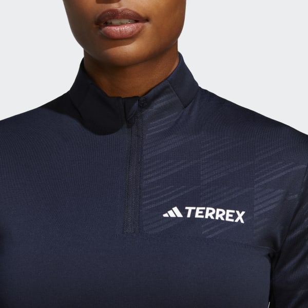 Blau TERREX Multi Half-Zip Longsleeve