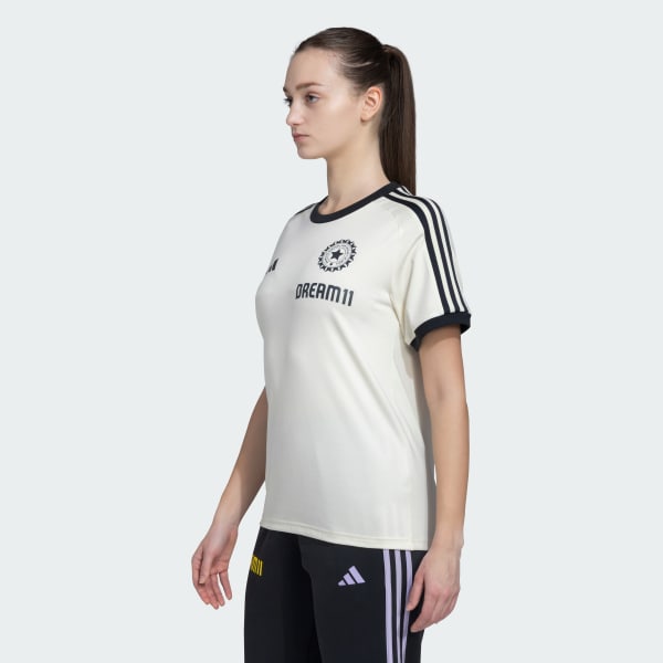 White INDIA CRICKET TRAVEL T-SHIRT