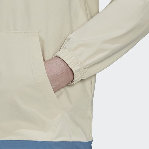 Beige Polera con Capucha adidas Adventure Trail VL082