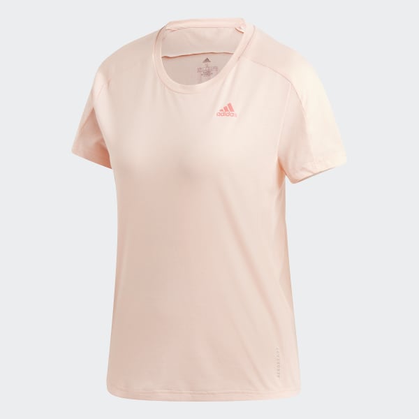 Roze Own the Run Zacht T-shirt IPF40