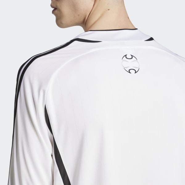 adidas ホワイト 長袖 ゲームシャツ アディダス チームガイスト アディカラー 長袖Tシャツ