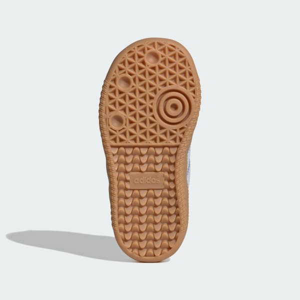 White SAMBA OG COMFORT CLOSURE ELASTIC LACE SHOES