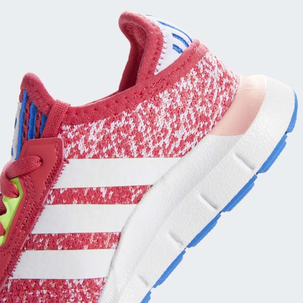 grey and pink adidas swift run