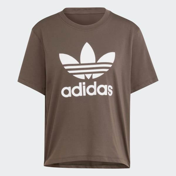 Green Adicolor Trefoil Boxy Tee