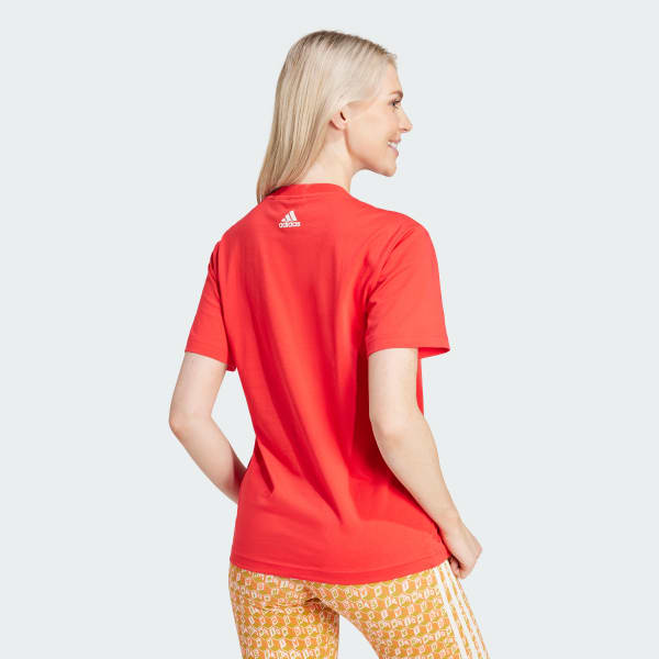 Rojo Playera Estampada adidas x FARM Rio