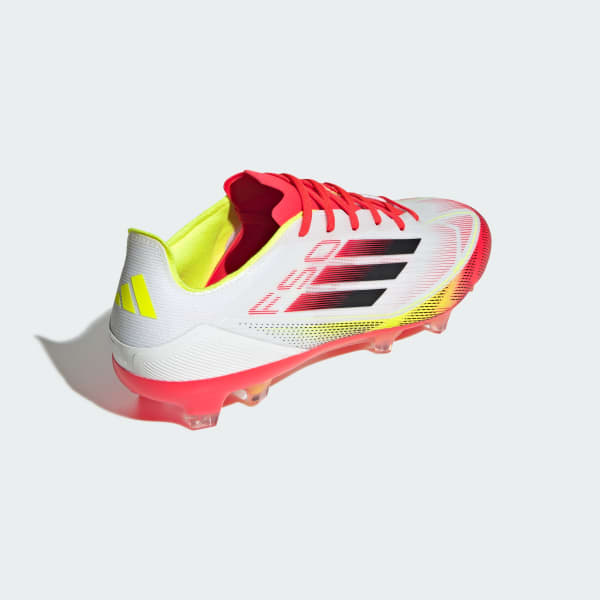 adidas F50 Pro Firm Ground Cleats - White | Free Shipping