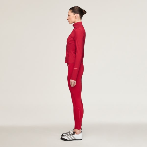 Burgundy Športová bunda adidas x entire studios Training Mid layer