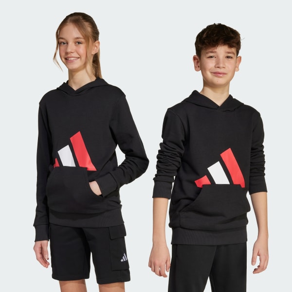 Black Essentials Hoodie Kids