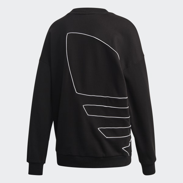 Black Large Logo Sweatshirt IYA06
