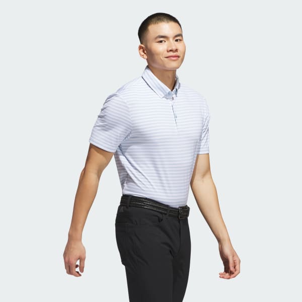 Blue Ultimate365 Stripe Polo Shirt