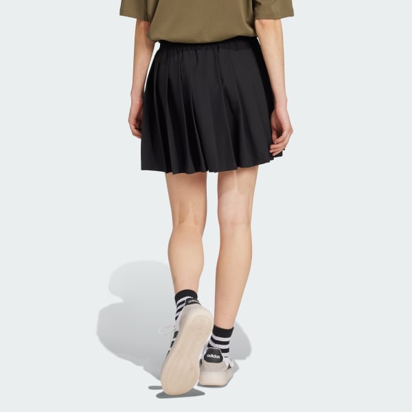 Black Tiro Pleated Skirt