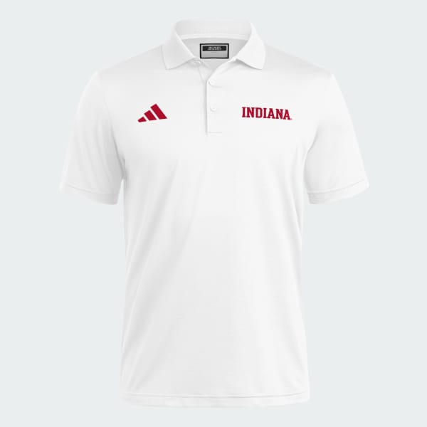 White Indiana Ultimate365 Ottoman Stripe Polo Shirt
