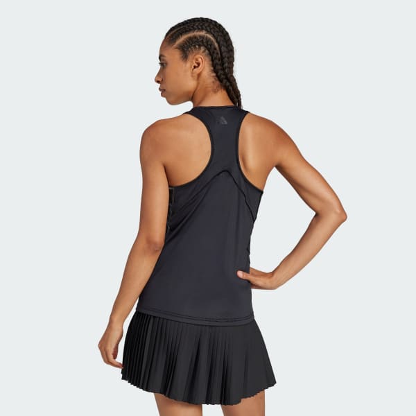 Schwarz Club Tennis Climacool Tanktop