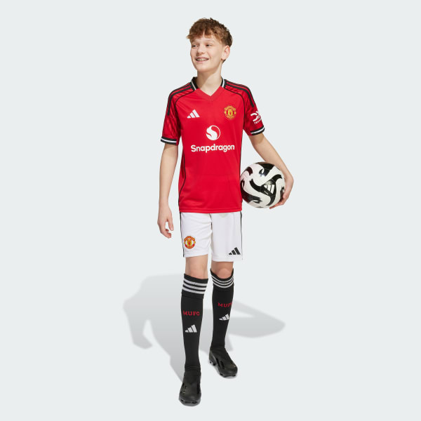 Rojo Jersey Local Manchester United 25/26 para Niños