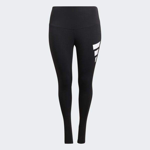 cierna Legíny adidas Sportswear Future Icons (plus size)