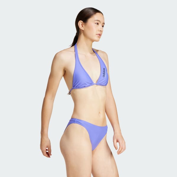 modrá Bikiny Neckholder