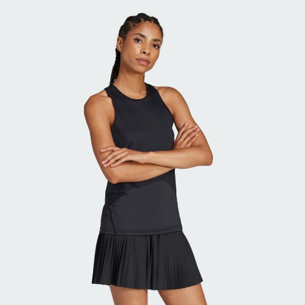 Schwarz Club Tennis Climacool Tanktop