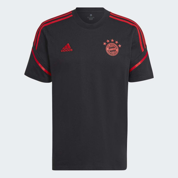Preto T-shirt de Treino Condivo 22 do FC Bayern München SH689