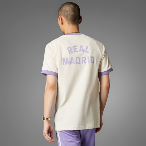 trang Áo Thun 3 Sọc Adicolor Classics Real Madrid