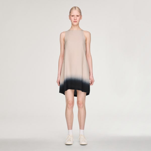 Marron W SHRT DD DRESS