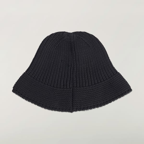 Svart Y-3 Heritage Knit Bøttehatt