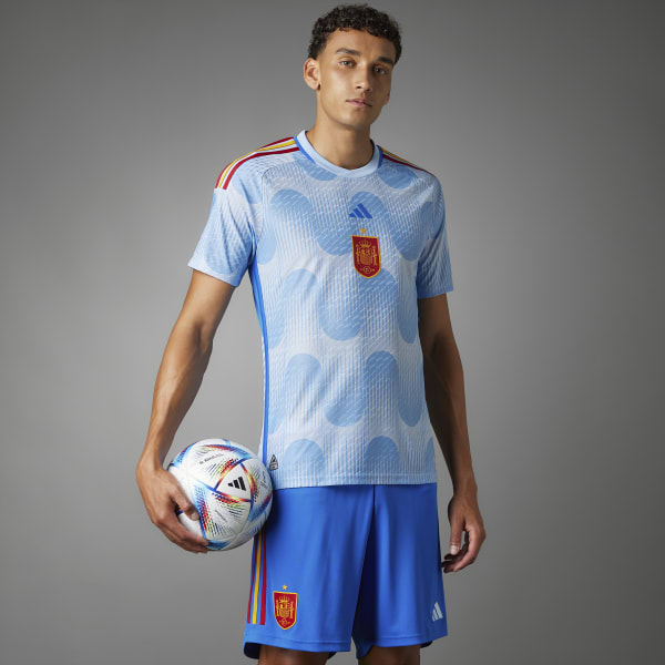 Blue Spain 22 Away Authentic Jersey WY321