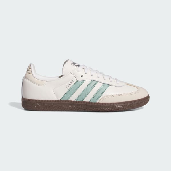 Adidas samba green on sale