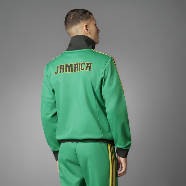 アディダス ベッケンバウアー トラックトップ 希少カラー グリーン L adidas Originals アディダス トラックトップ ジャージ