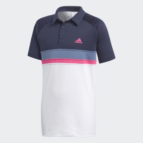 Azul Polo Colorblock Club