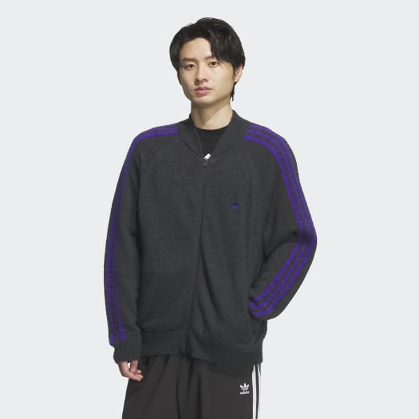 adidas SSTトラックトップ ニット Sサイズアディダス KNIT A15 adidas KNIT A15 ブラック（アディダス ニット A15-ブラック） | atmos