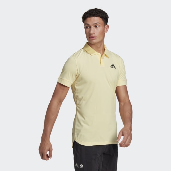 Yellow Tennis New York FreeLift Polo Shirt