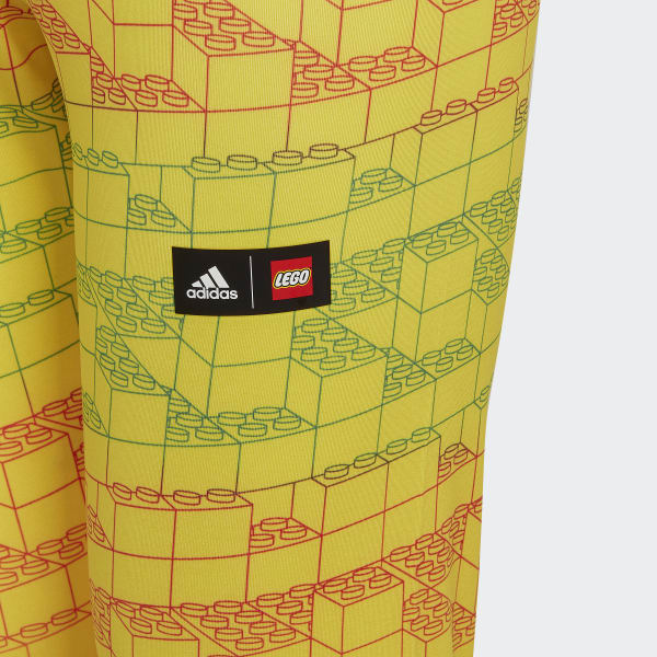 Naranja Mallas adidas x Classic LEGO® AEROREADY Estampado Bloques