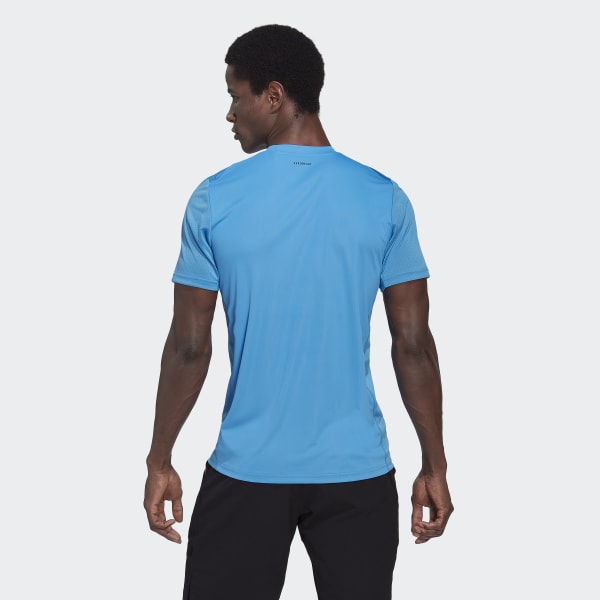 Azul Camiseta de Tenis Club 22591