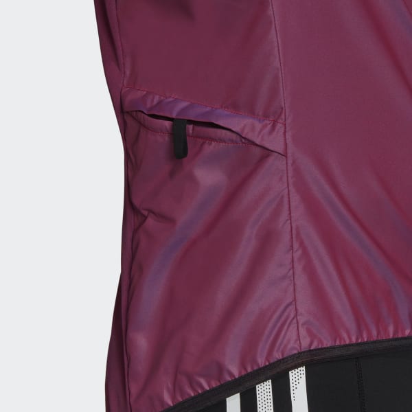 Morado Chaqueta Cycling Rompevientos 03214