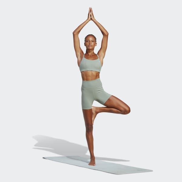 zelená Legíny Yoga Studio Five-Inch Short